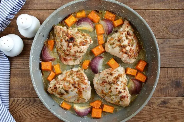 Step 6 - Low Carb Roast Chicken & Sweet Potatoes