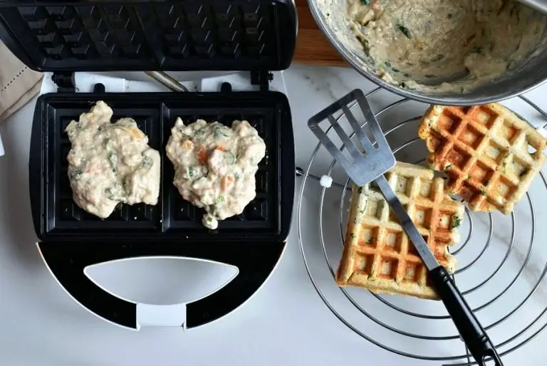 Step 6 - Savory Veggie Waffles