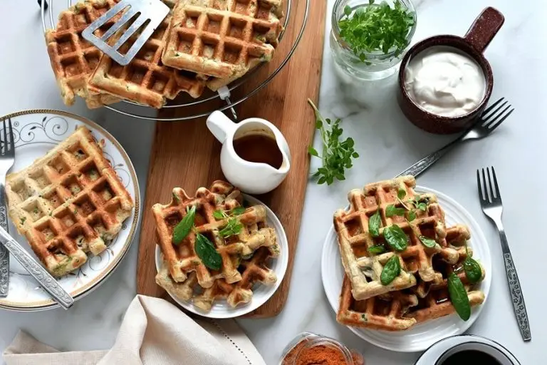 Step 7 - Savory Veggie Waffles