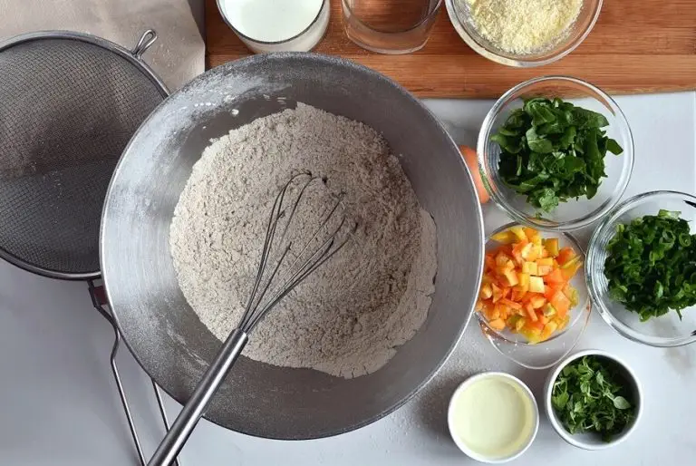 Step 1 - Savory Veggie Waffles