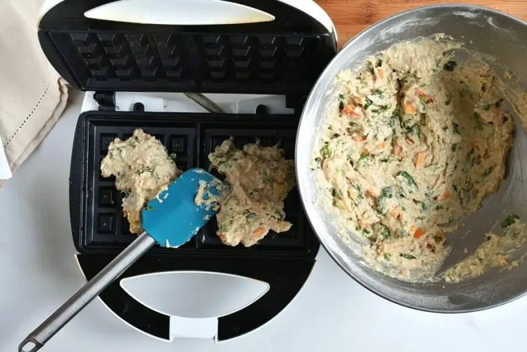 Step 6 - Savory Veggie Waffles