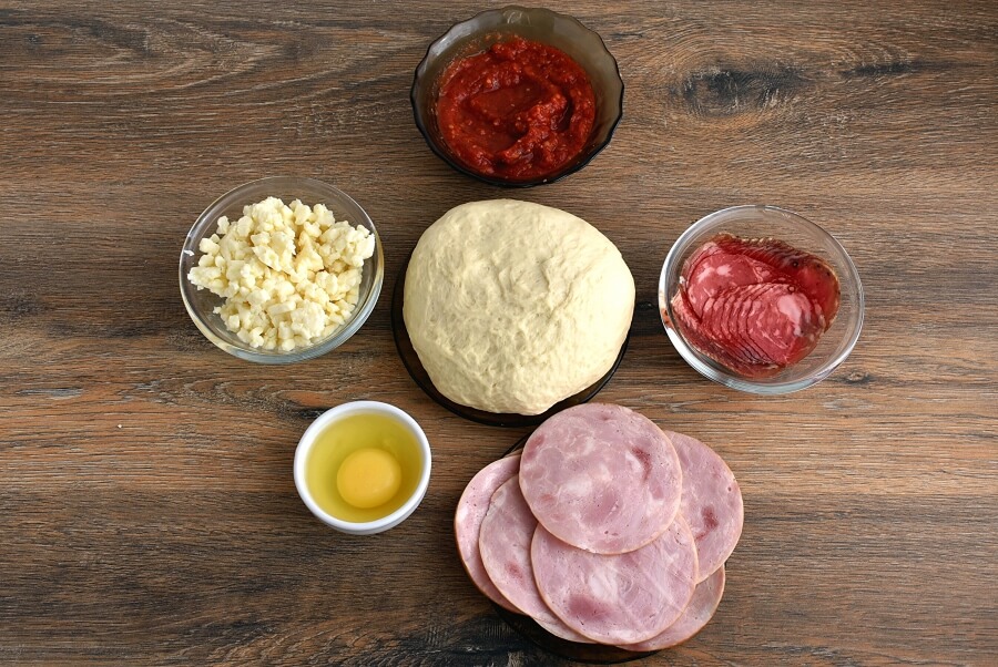 Ingridiens for Stromboli Recipe