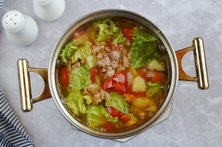 Step 4 - Sweet and Sour Beef Cabbage Stew