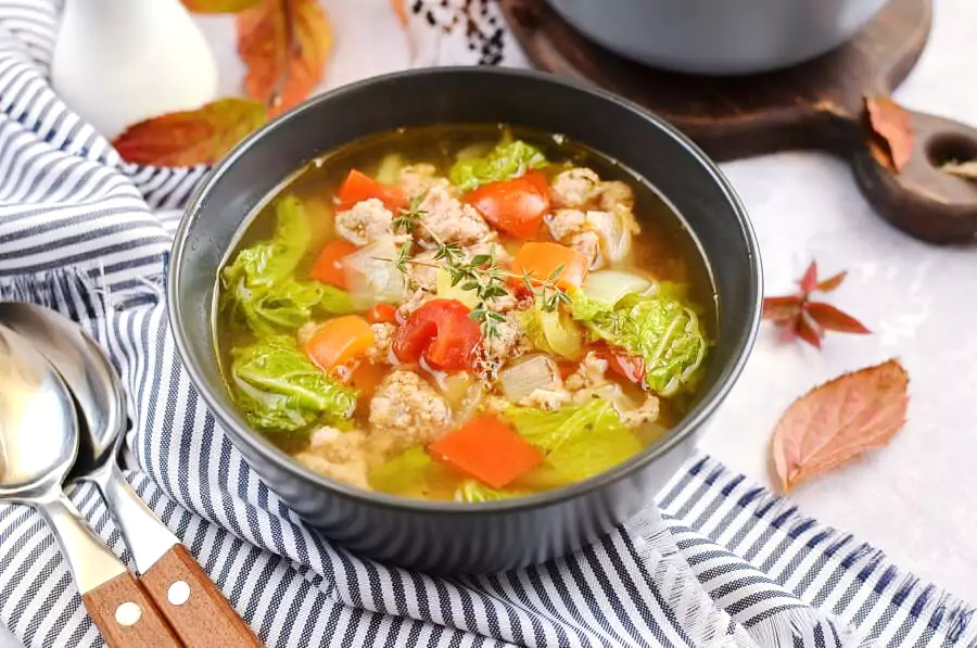 Sweet and Sour Beef Cabbage Stew