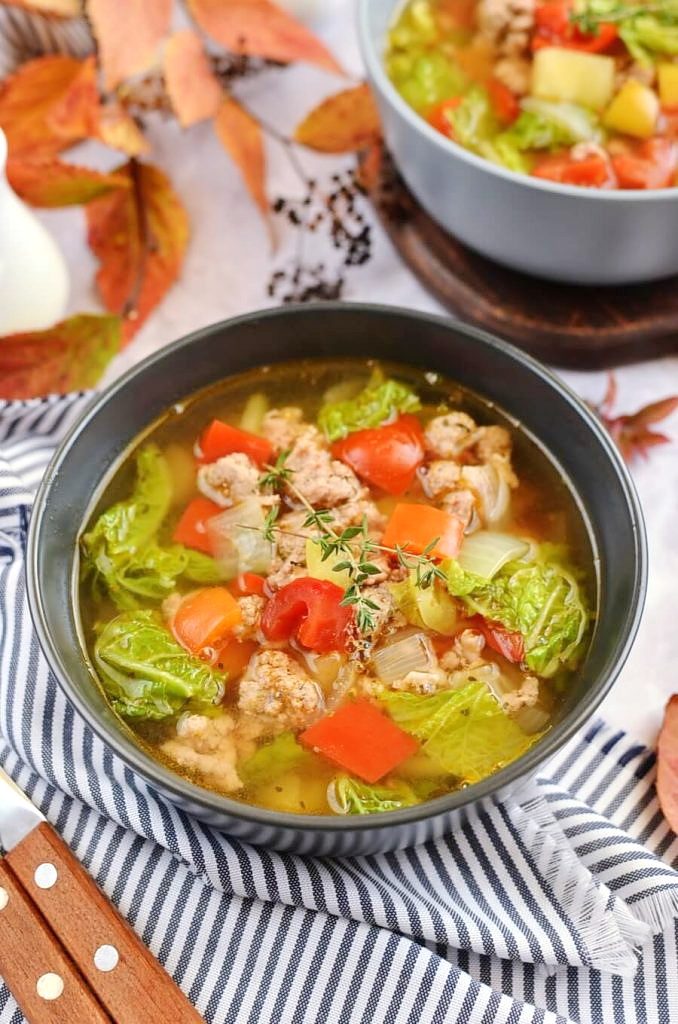 Sweet and Sour Beef Cabbage Stew