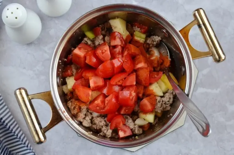 Step 3 - Sweet and Sour Beef Cabbage Stew