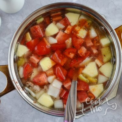 Sweet and Sour Beef Cabbage Stew recipe - step 3