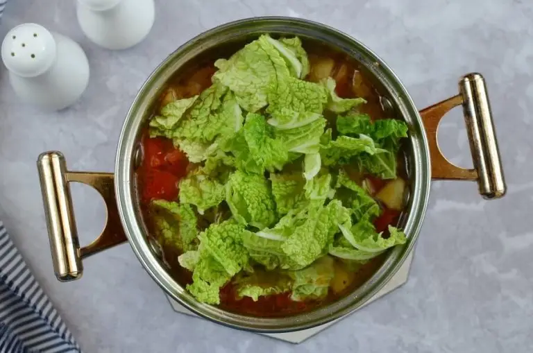 Step 4 - Sweet and Sour Beef Cabbage Stew