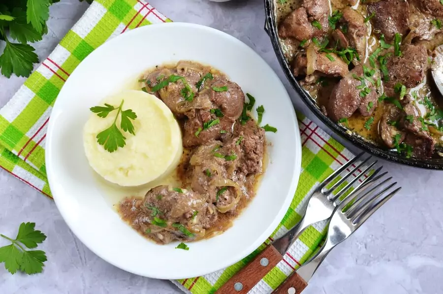 The Best Sauteed Chicken Livers