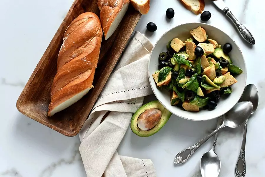 Low Carb Turkey Burger Salad with Avocado