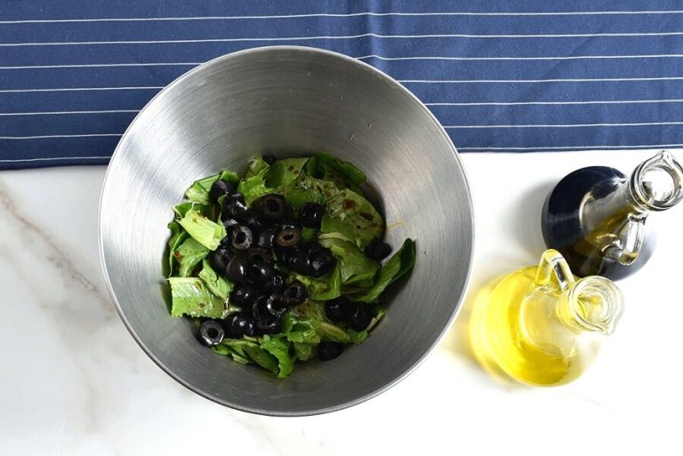 Step 4 - Low Carb Turkey Burger Salad with Avocado