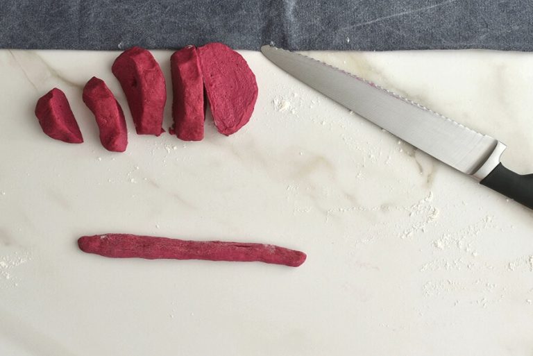 Step 7 - Vegan Gluten Free Beetroot Gnocchi