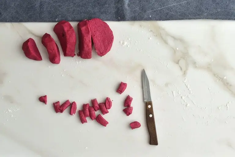Step 7 - Vegan Gluten Free Beetroot Gnocchi