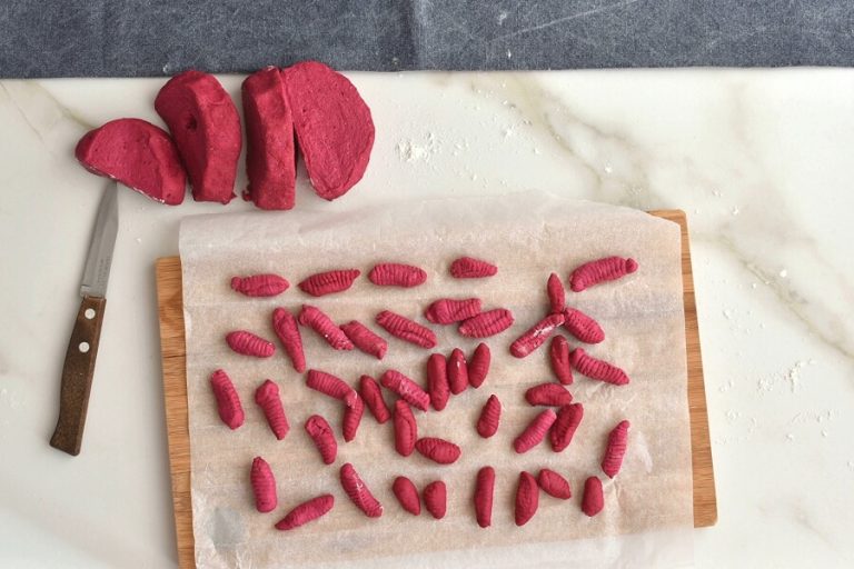 Step 7 - Vegan Gluten Free Beetroot Gnocchi