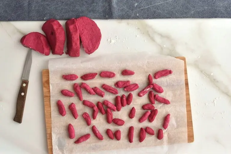 Step 7 - Vegan Gluten Free Beetroot Gnocchi