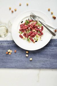 Vegan Gluten Free Beetroot Gnocchi