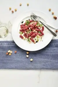 Vegan Gluten Free Beetroot Gnocchi