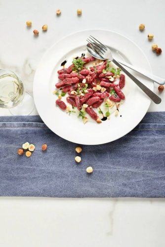 Vegan Gluten Free Beetroot Gnocchi
