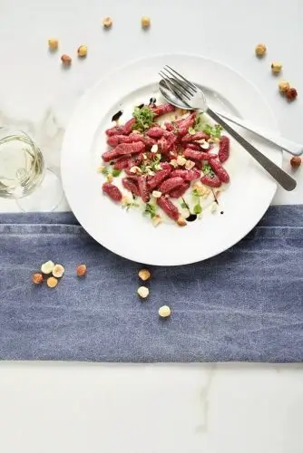 Vegan Gluten Free Beetroot Gnocchi