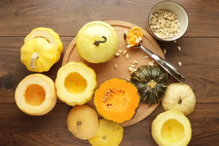Step 2 - Vegan Quinoa Stuffed Squash with Walnuts and Pomegranate