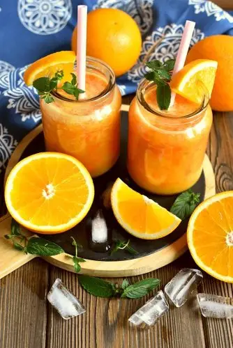 Detox Orange Ginger Turmeric Smoothie