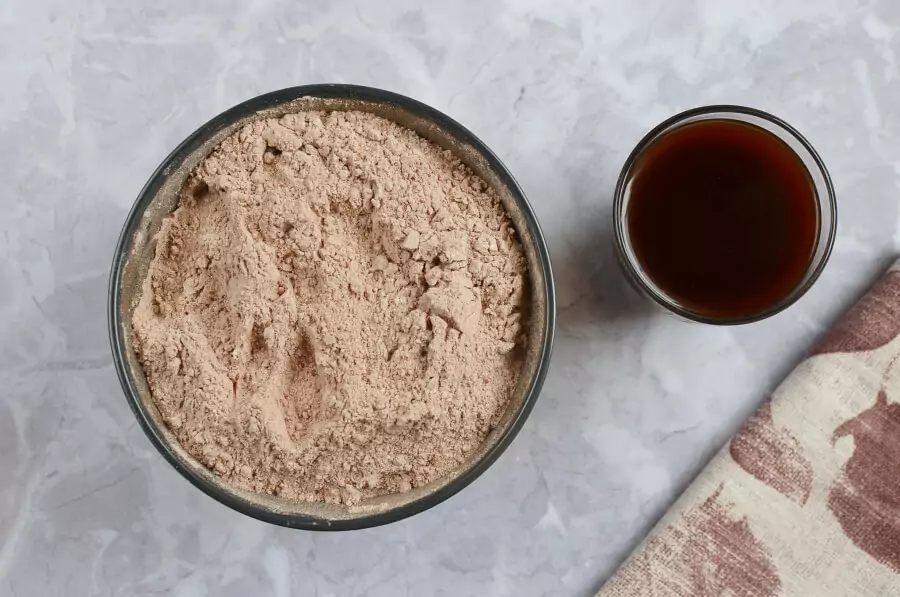 Ingredients for 2-Minute Vegan Soda Cake