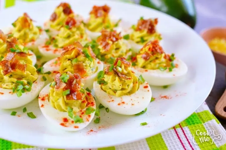 Step 7 - Avocado Deviled Eggs