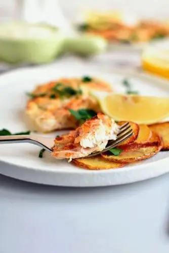 Baked Flounder with Lemon and Butter