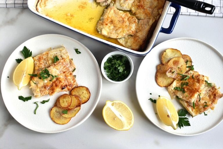 Baked Flounder with Lemon and Butter Recipe Cook.me Recipes