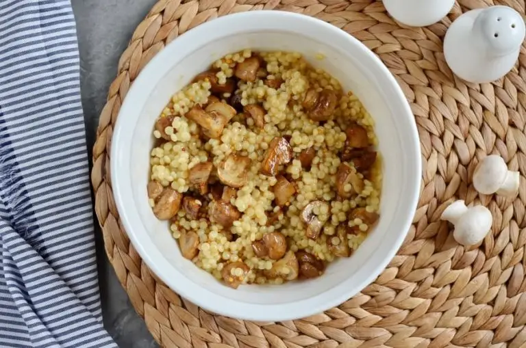 Step 6 - Balsamic Couscous and Mushroom Salad