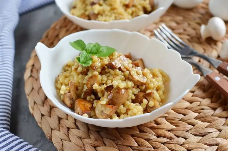 Step 7 - Balsamic Couscous and Mushroom Salad