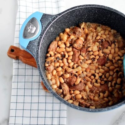 Black Eyed Peas with Bacon and Pork recipe - step 7