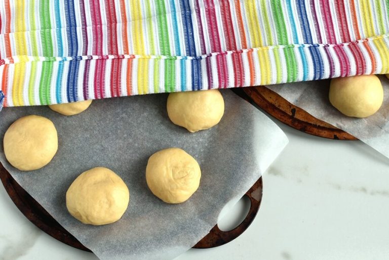 Step 6 - Buttery Brioche Hamburger Buns