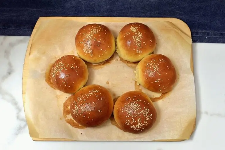 Step 8 - Buttery Brioche Hamburger Buns