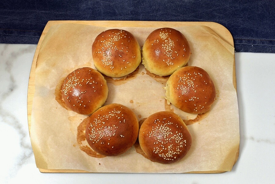 Buttery Brioche Hamburger Buns recipe - step 8