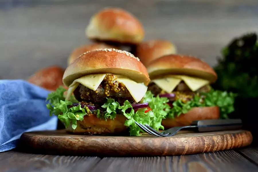 Buttery Brioche Hamburger Buns