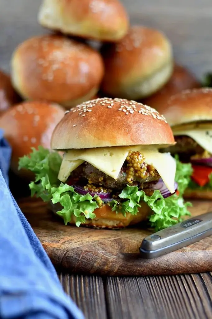 Buttery Brioche Hamburger Buns
