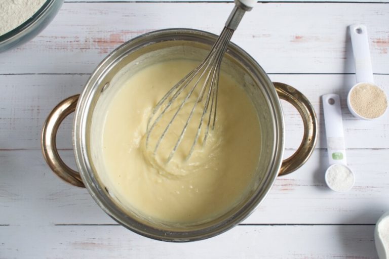 Step 1 - Buttery Fluffy Cornmeal Dinner Rolls