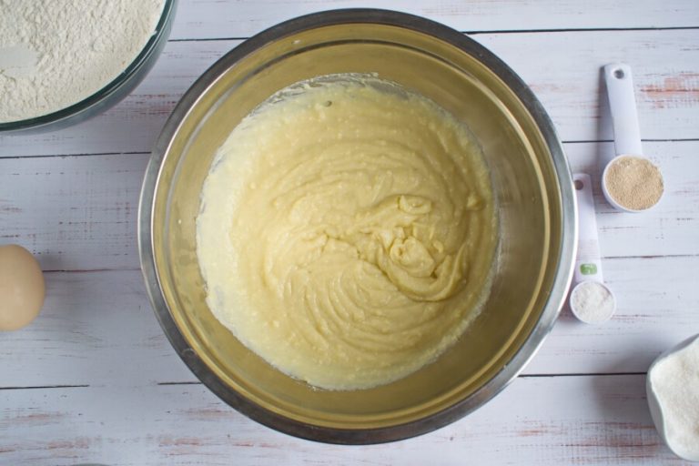 Step 2 - Buttery Fluffy Cornmeal Dinner Rolls