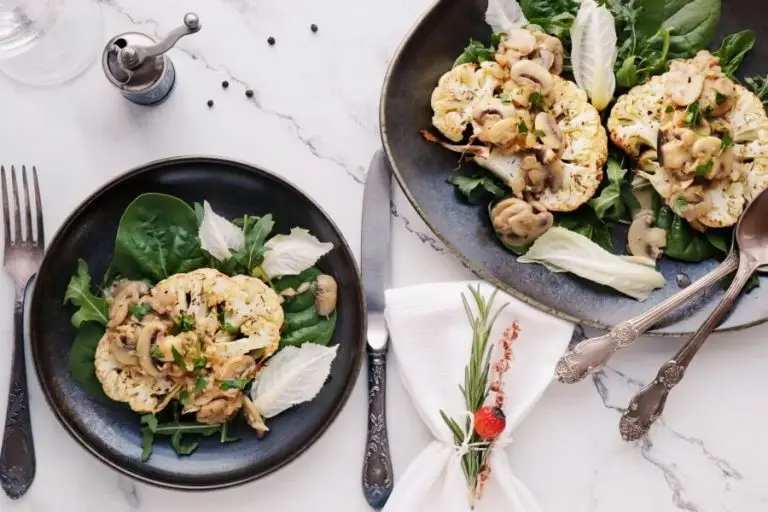 Step 8 - Vegan Cauliflower Steaks with Mushroom Gravy