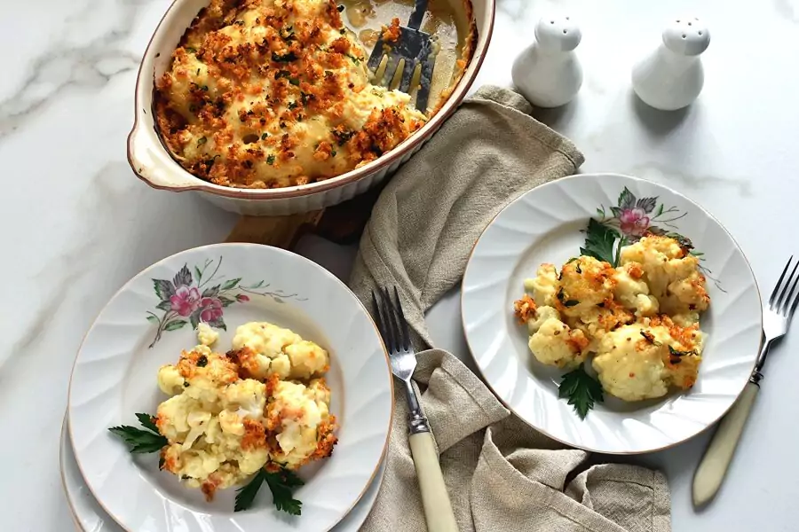 Cauliflower and Cheese Casserole