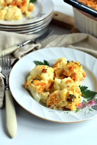 Cauliflower and Cheese Casserole