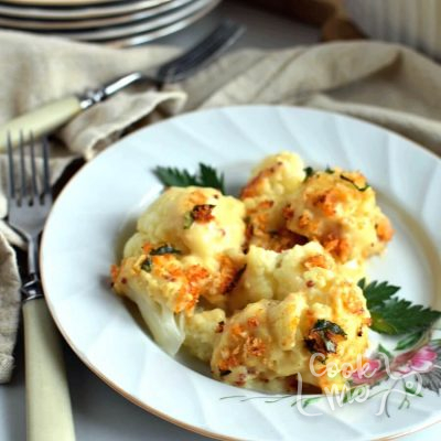 Cauliflower and Cheese Casserole Recipe-How To Make Cauliflower and Cheese Casserole-Delicious Cauliflower and Cheese Casserole
