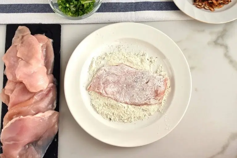 Step 3 - Chicken Almondine