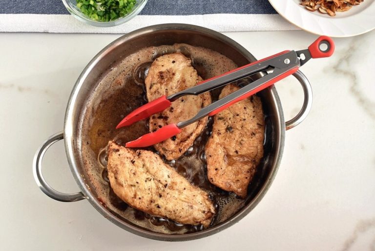 Step 4 - Chicken Almondine