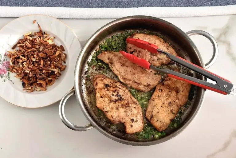 Step 5 - Chicken Almondine