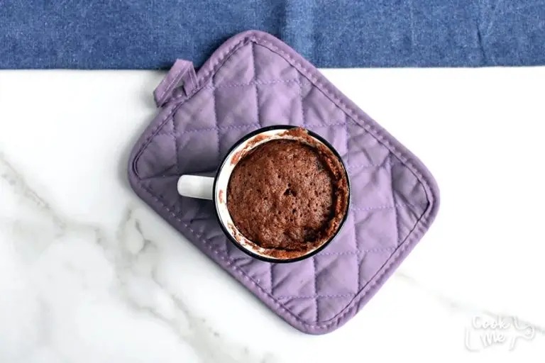 Step 4 - Chocolate Cake in a Mug