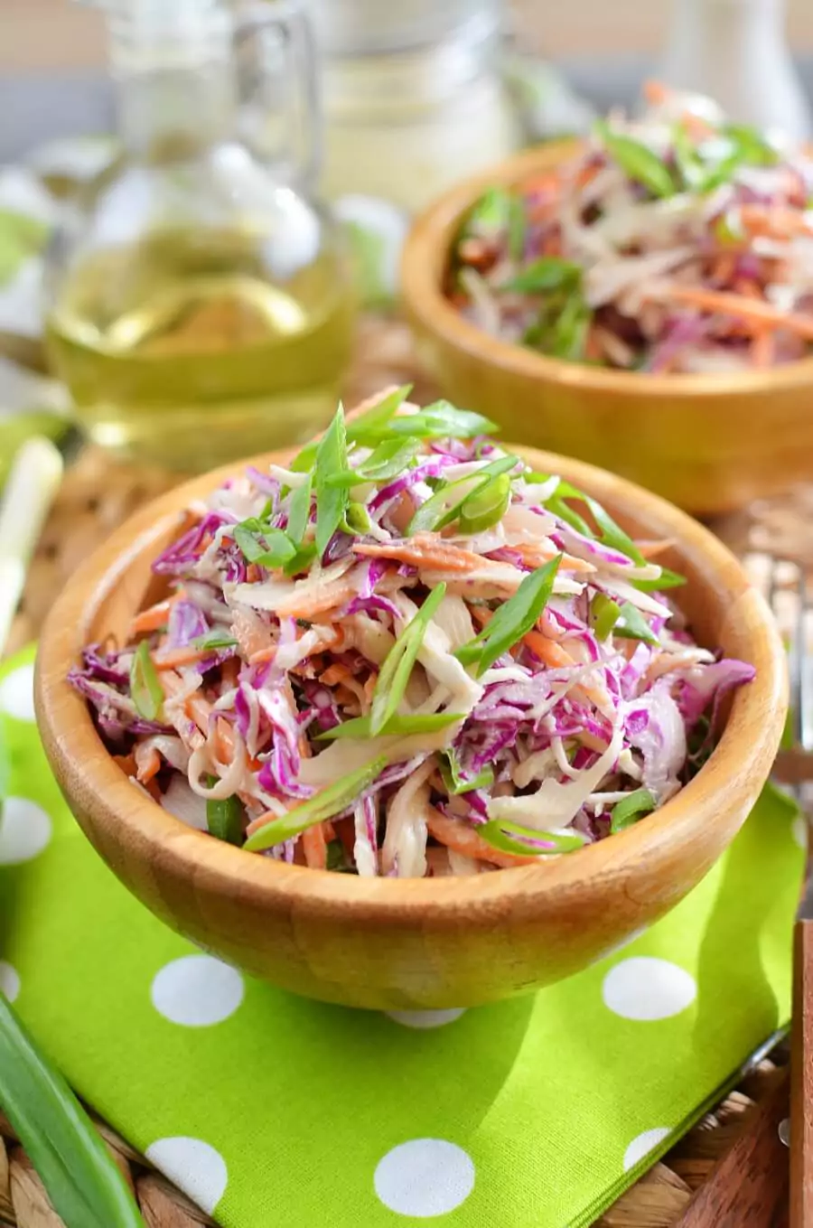Coleslaw Recipe with Homemade Dressing