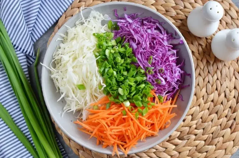 Step 1 - Coleslaw Recipe with Homemade Dressing