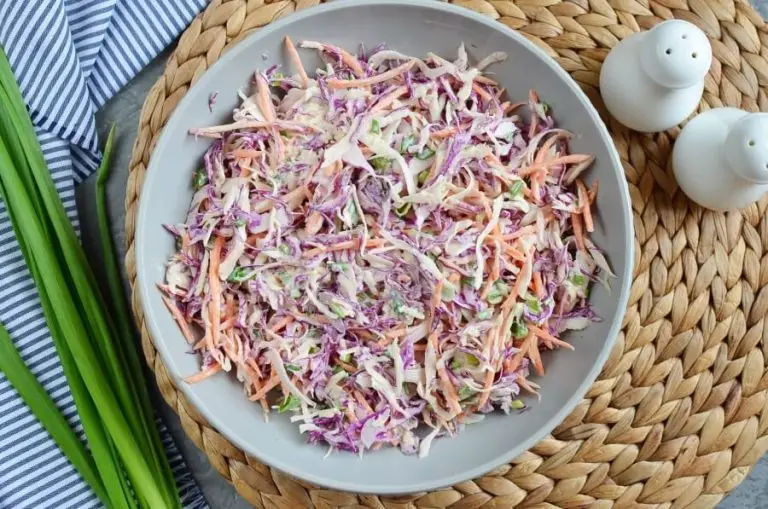 Step 3 - Coleslaw Recipe with Homemade Dressing